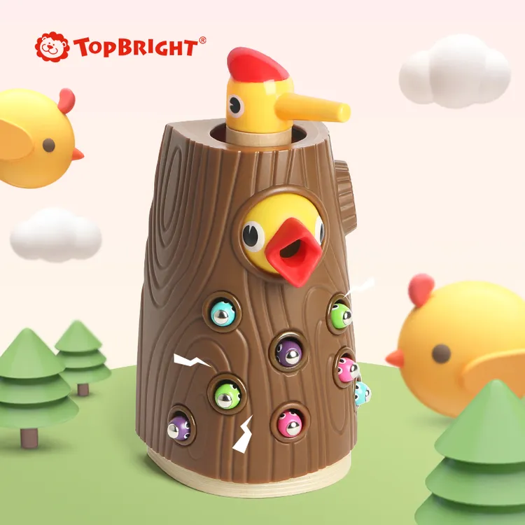 topbright/特宝儿啄木鸟捉虫游戏锻炼手眼协调儿童益智玩具