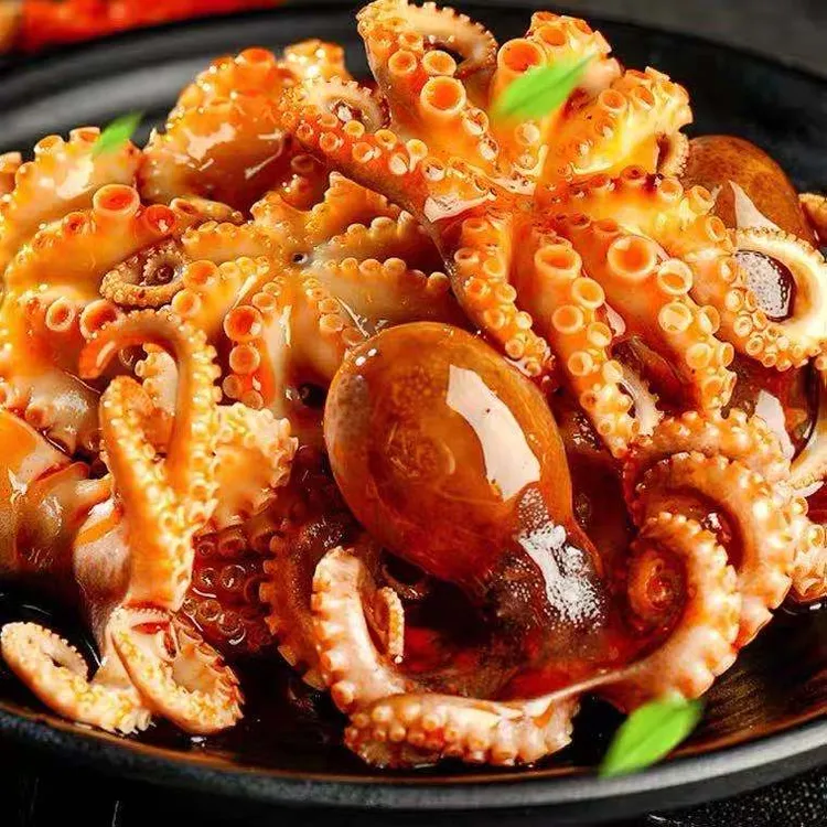 连云港山海郎香辣脚（每包克）优质肉质佤味小八爪爆头八爪鱼