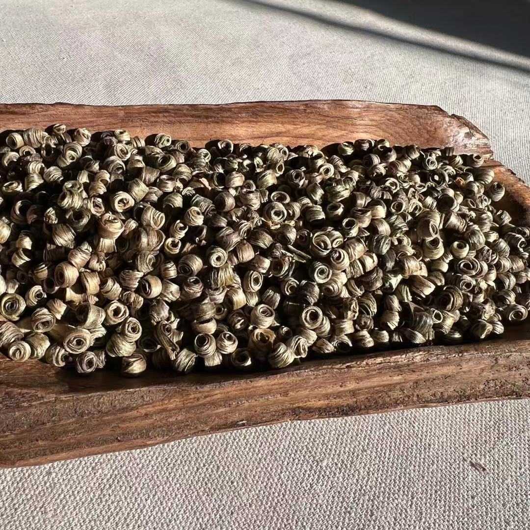 老南关【茉莉玉环】茉莉花茶 云南纯芽 纯手工双环 伏花7窨清香甘甜