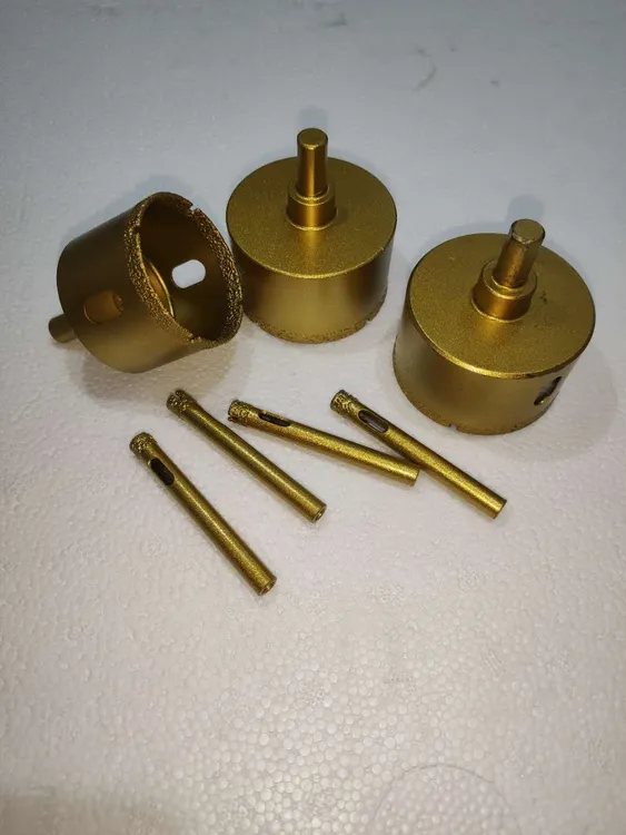 钎焊干湿两用瓷砖大理石玻璃开孔器多只装