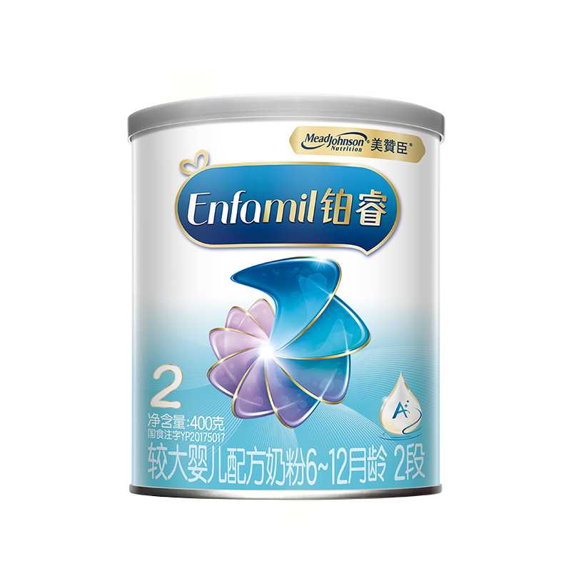 Mead Johnson/美赞臣铂睿2段（6-12个月）3段婴幼儿奶粉370g/1罐