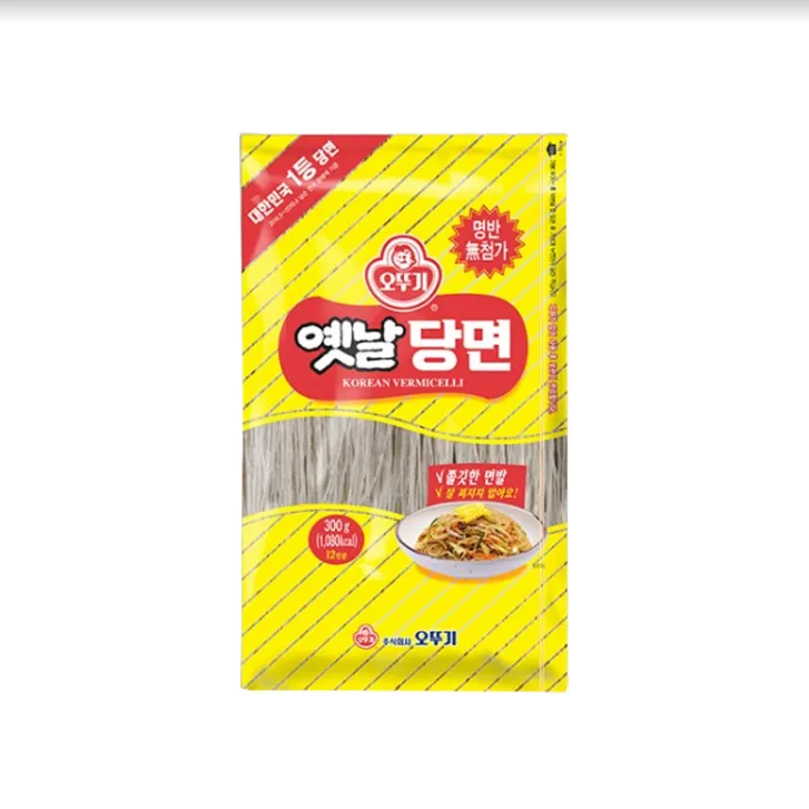 韩国不倒翁传统粉条300g炒杂菜细粉丝地瓜粉Q弹红薯粉炒杂菜顺滑