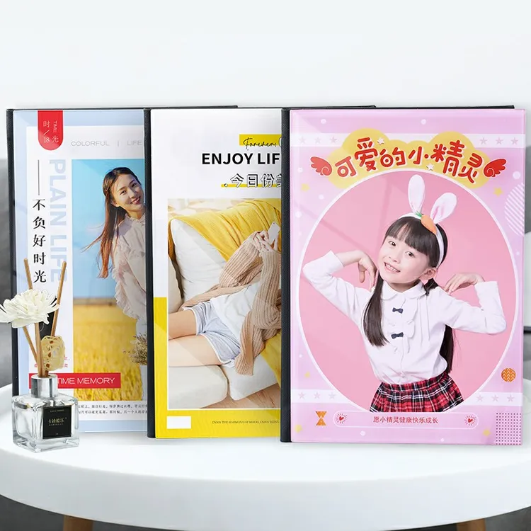 高档精美水晶相册照片书，高档影楼品质儿童防水精装制作