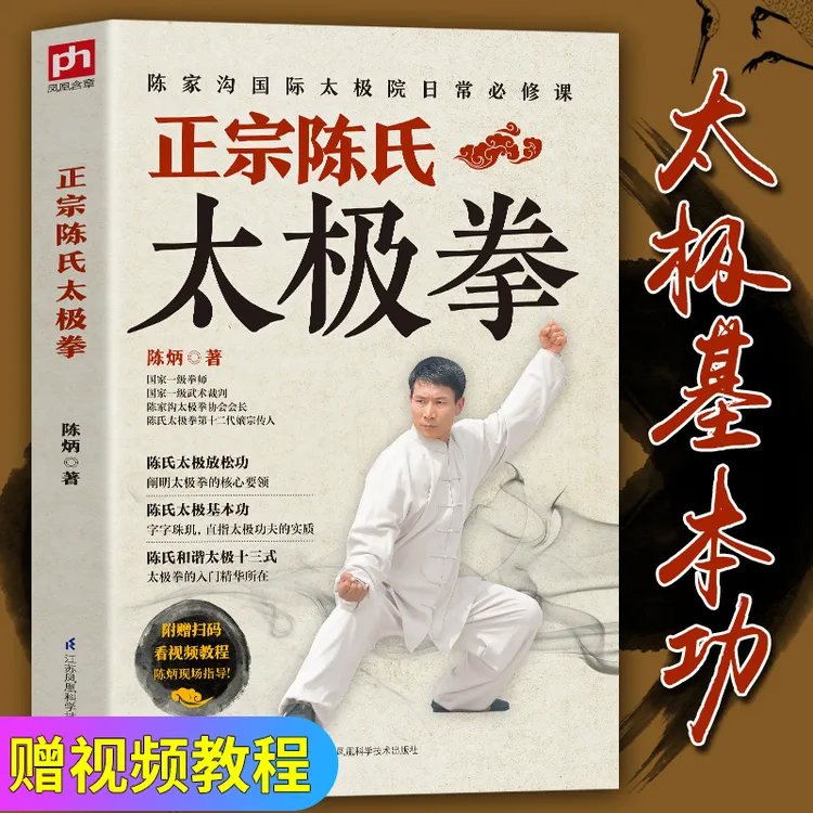 太极拳书籍教程 正宗陈氏太极拳 陈炳陈式太极拳