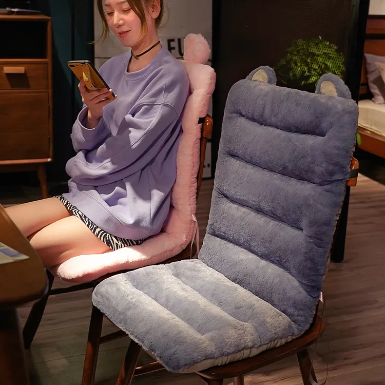 冬季坐垫办公室久坐学生椅子座椅垫护腰靠垫靠背一体屁股屁垫宿舍