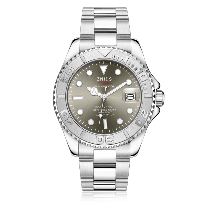 【17号】 游艇系列 高档全自动日历夜光防水男士腕表