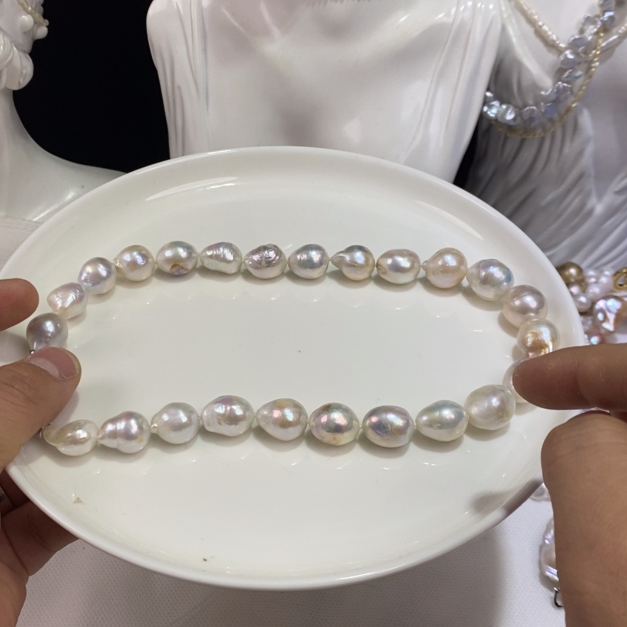 【闪购商品】淡水珍珠颈饰未镶嵌定制