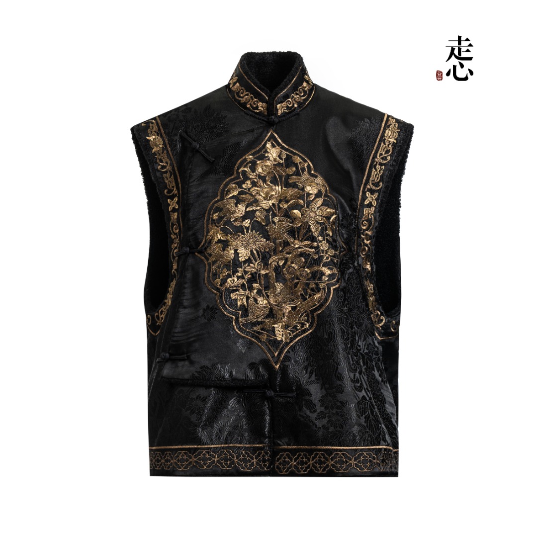 【走心非遗】金漆潮雕马甲24ZMJ4068