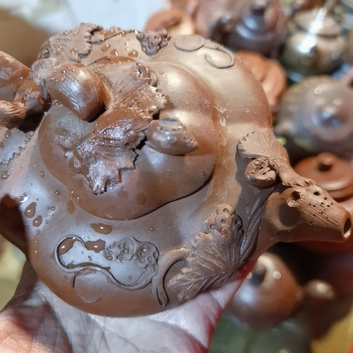 紫砂茶壶纯手工制作宜兴紫砂壶