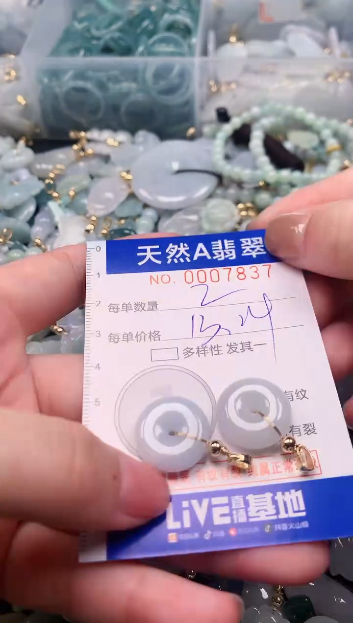 【闪购商品】翡翠颈饰未镶嵌00007837