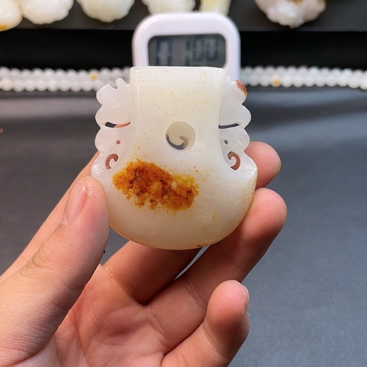 【闪购商品】和田玉挂件未镶嵌伟*F