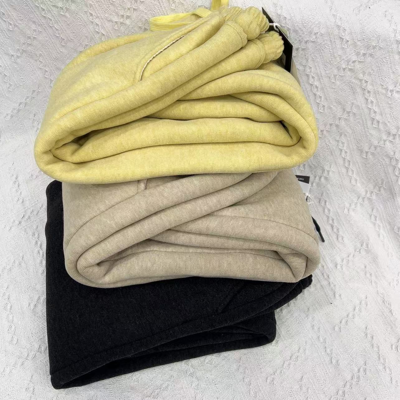 小 BB387 女童宽宽裤 厚绒休闲卫裤