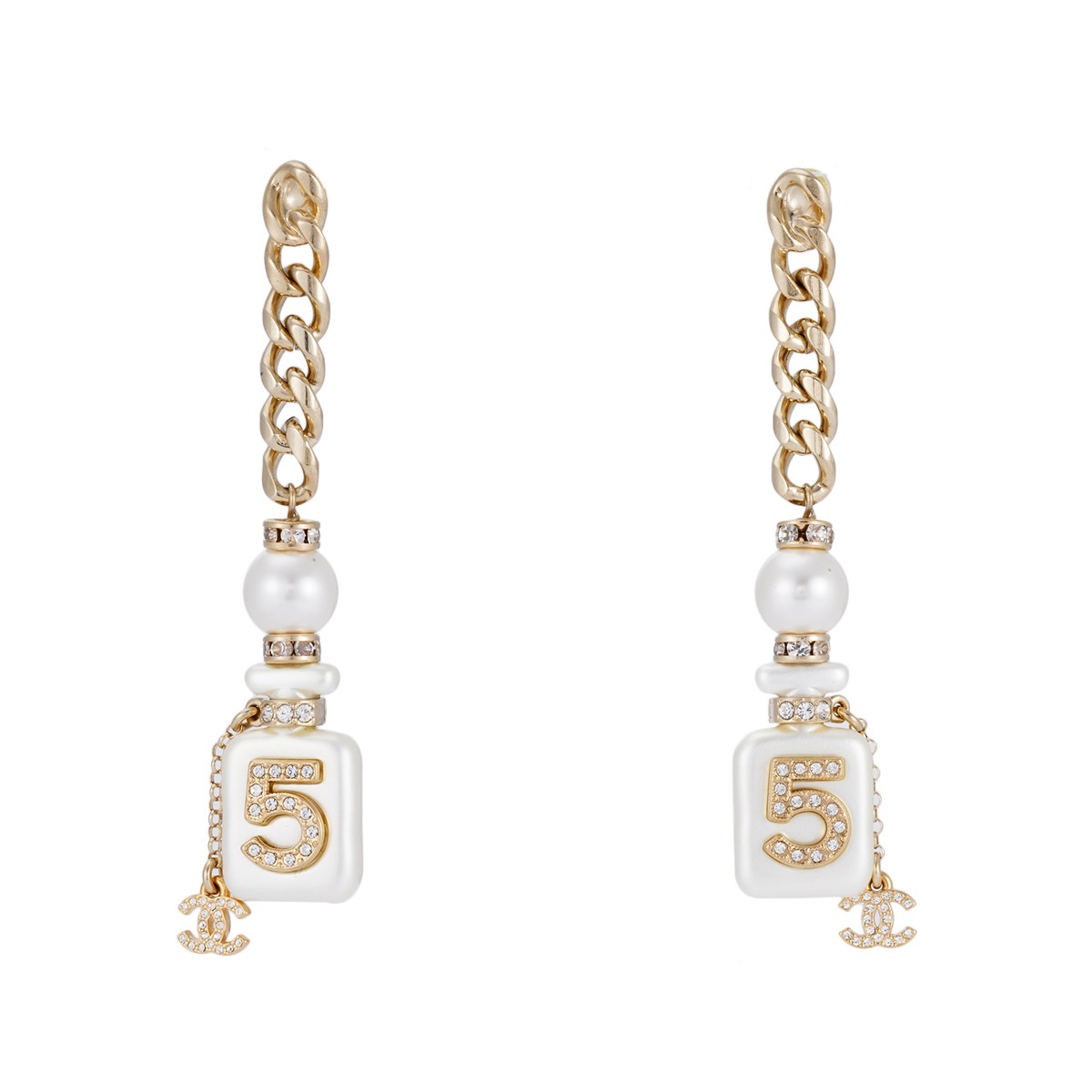 全新未使用 Chanel/香奈儿 22p香水瓶长链/公价8900/jlp006639/z
