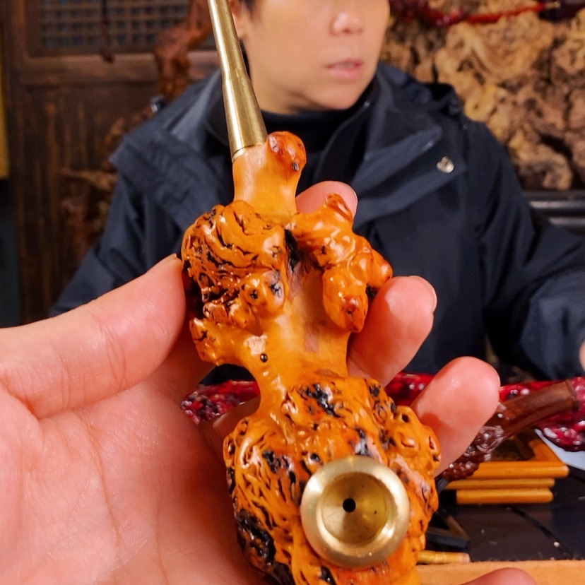 【闪购商品】高端定制斗根雕