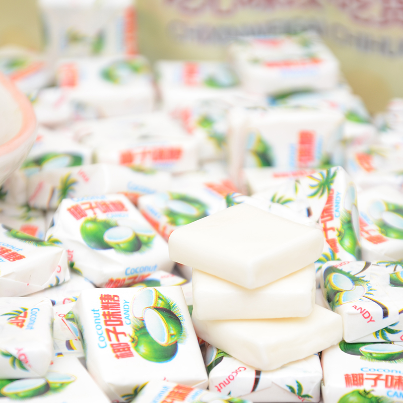 【清甜不腻】椰子糖正宗海南特浓椰子软糖办公室休闲零食儿童糖果