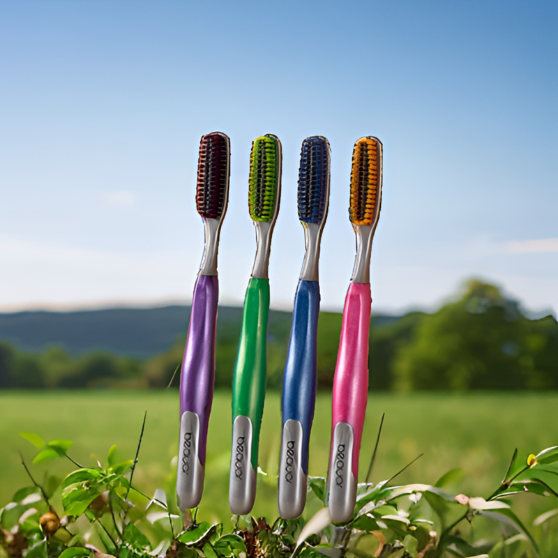 大头牙刷宽头超大软毛护龈凸面刷丝独立抑菌不伤牙龈备用家庭成人