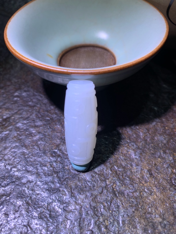 生产于新疆和田玉的珠珠