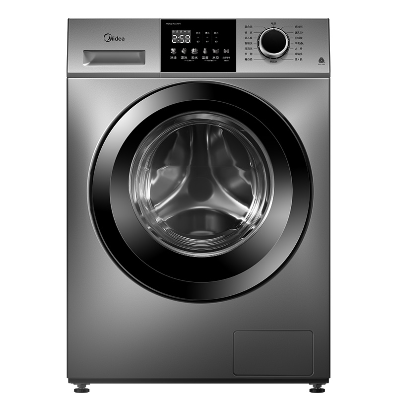 美的(Midea)滚筒洗衣机全自动 10公斤kg家用大容量MG100VC133W