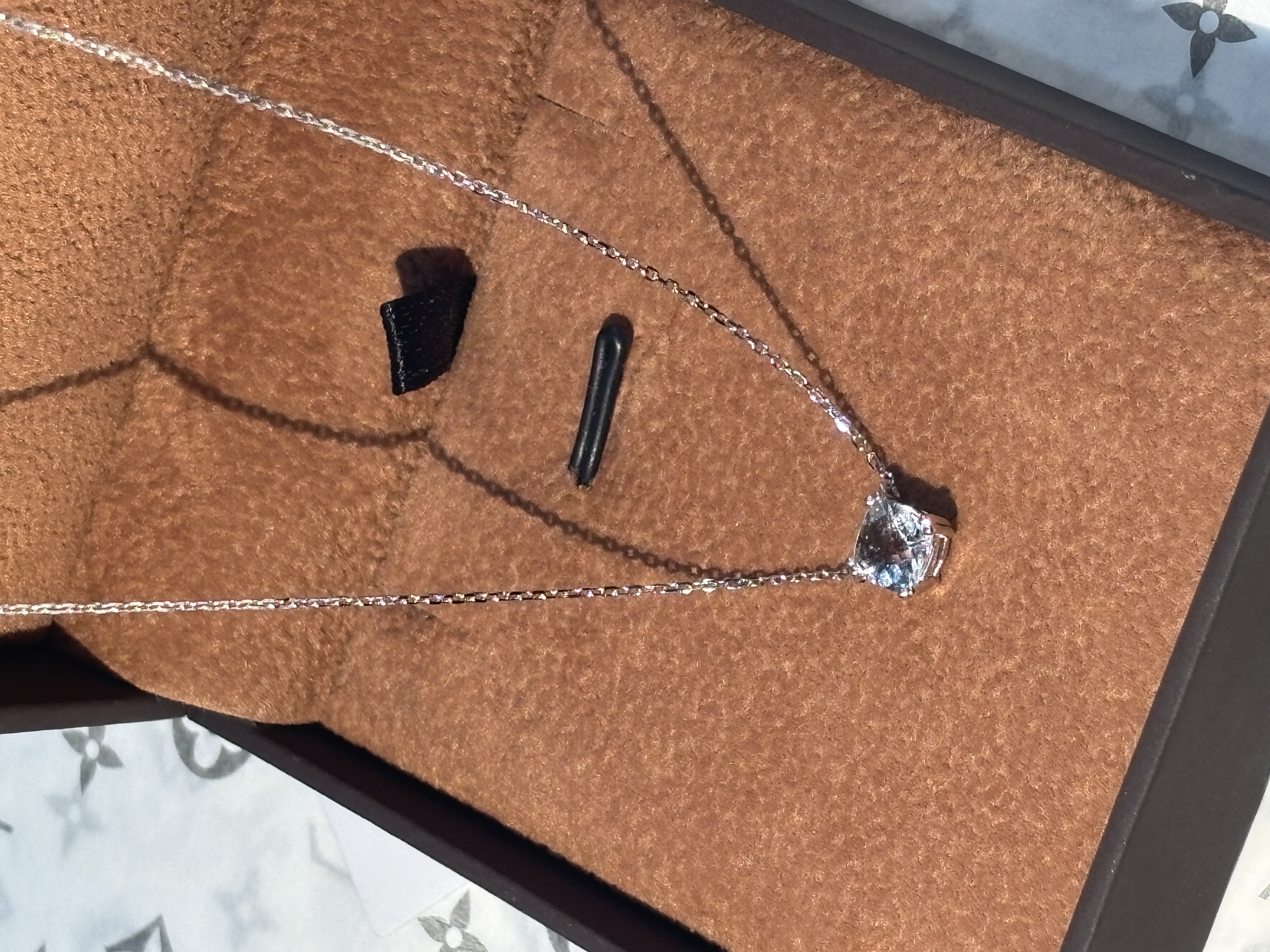 【N·5高定珠宝】 海蓝宝正方四爪套链 ZSXL0299