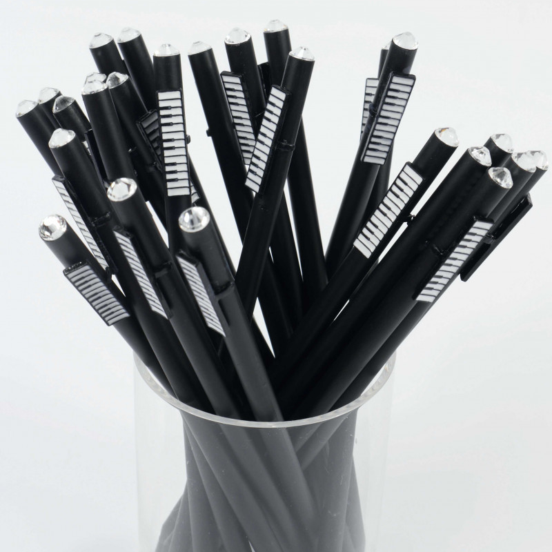 【铅笔小提琴/吉他/高音谱号/音符/水晶黑木/磁吸】德国音乐文创