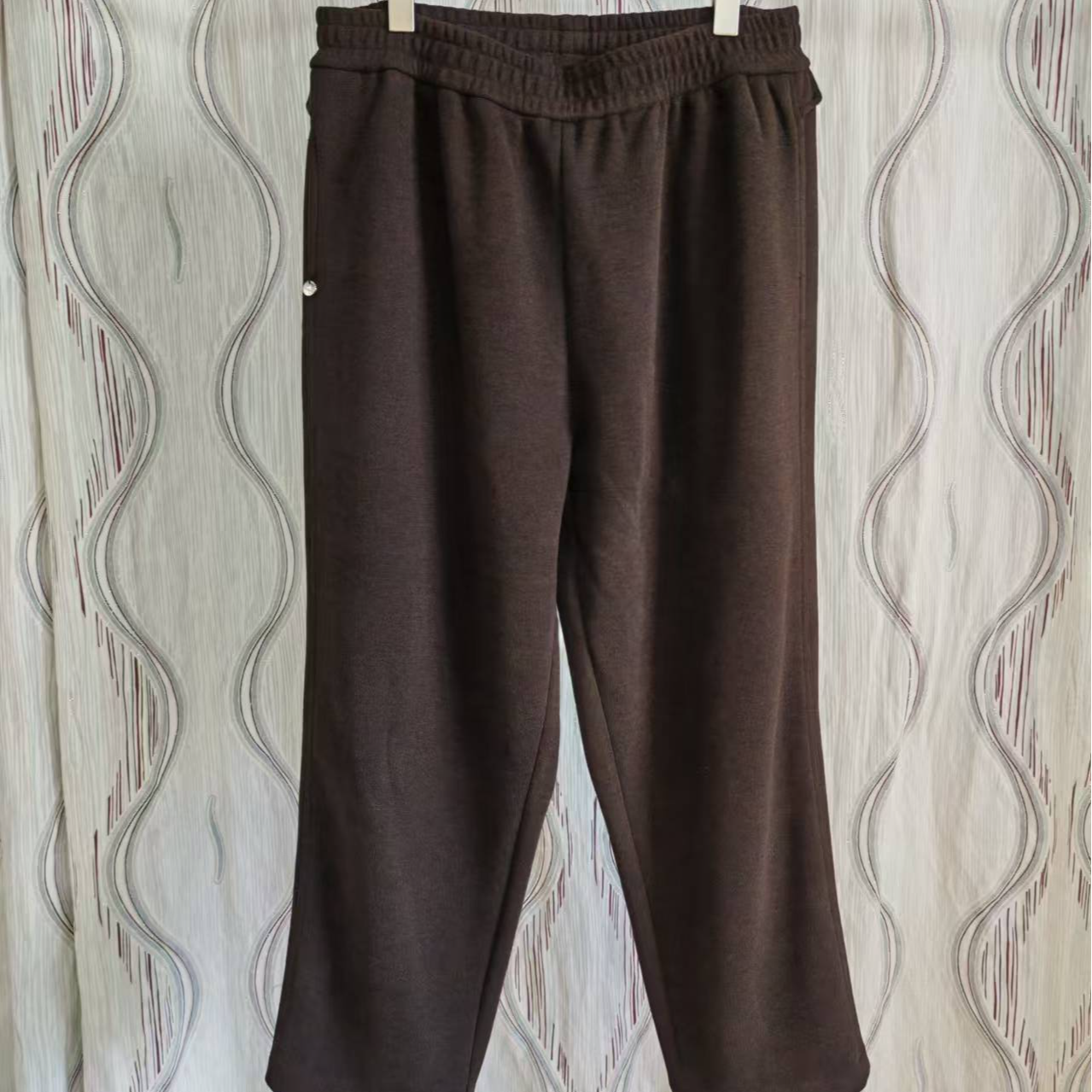 （X）胖人坊新款醋酸羊毛裤01321  衣长97