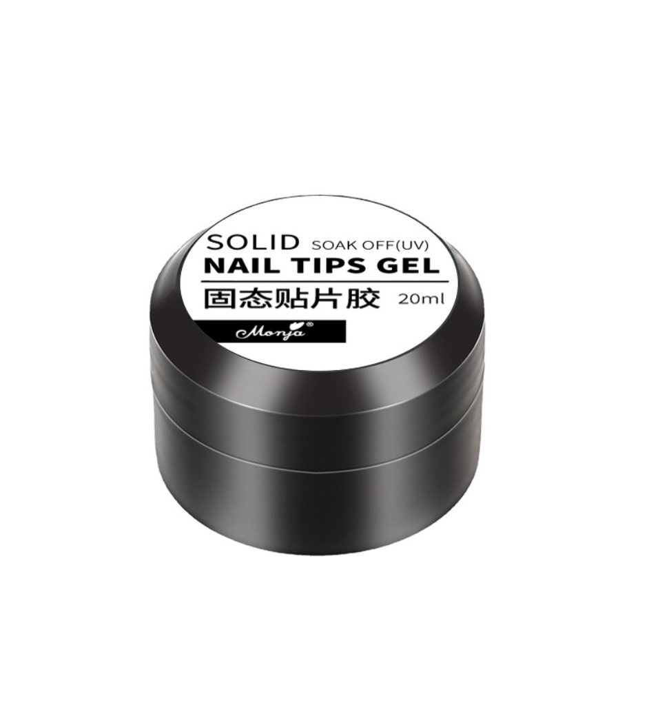 【固态贴片胶】20ml手工穿戴甲专用 甲片粘合剂新款凝胶持久牢固