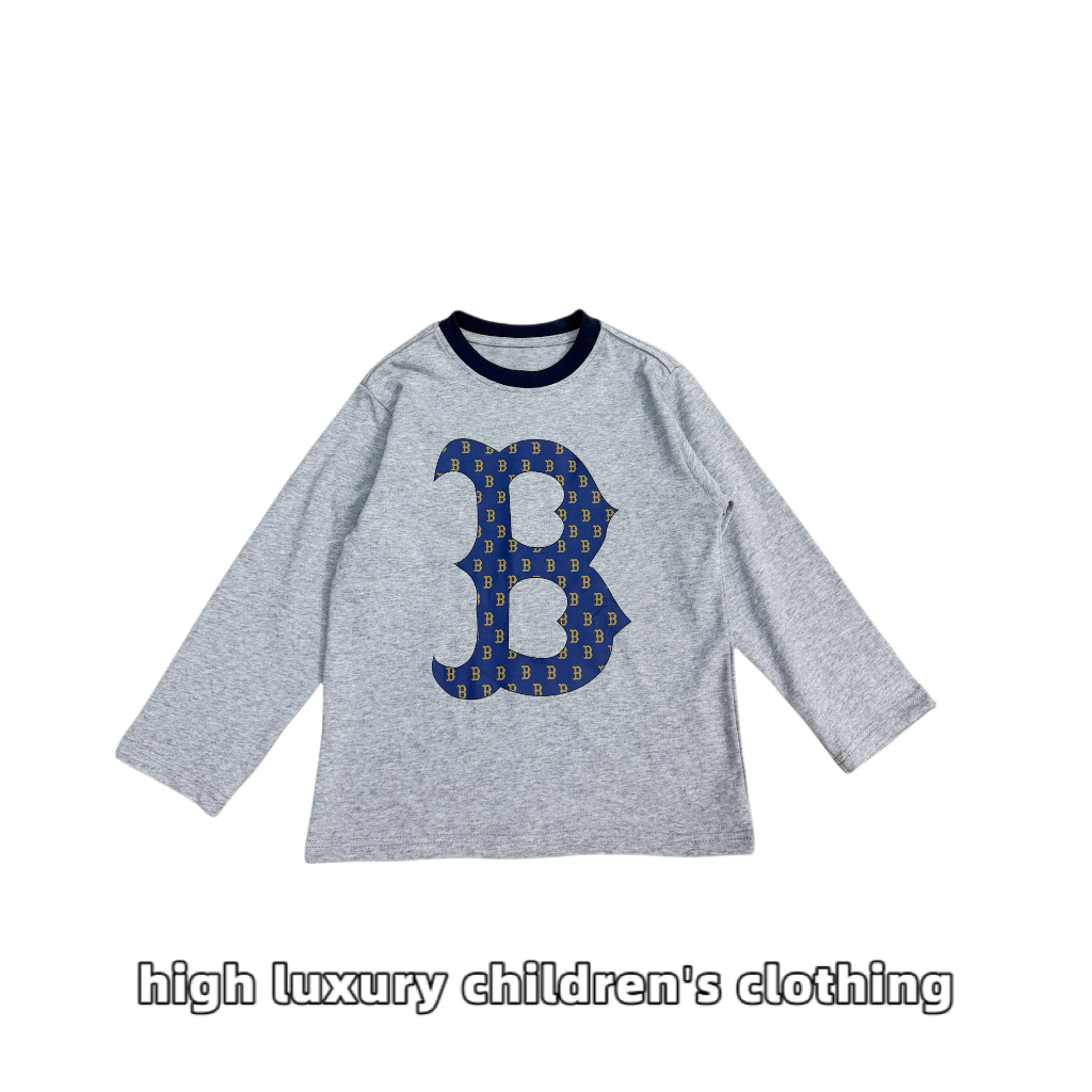 DA-MAI[显眼包出街]秋季重磅高奢棉百搭男女儿童宽松重磅圆领T恤