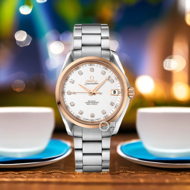 99新 Omega/欧米茄 海马系列 公价64800 38.5表径 全套经典拆单