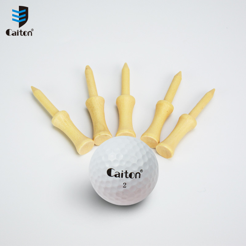 caiton高尔夫球Tee木质限位耐打球钉球托下场比赛高尔夫用品