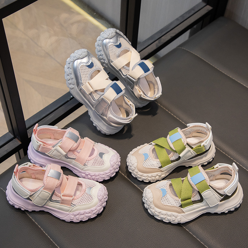 清仓反季儿童鞋包头凉鞋2025新款夏季爆款运动凉鞋夏款女宝溯溪鞋