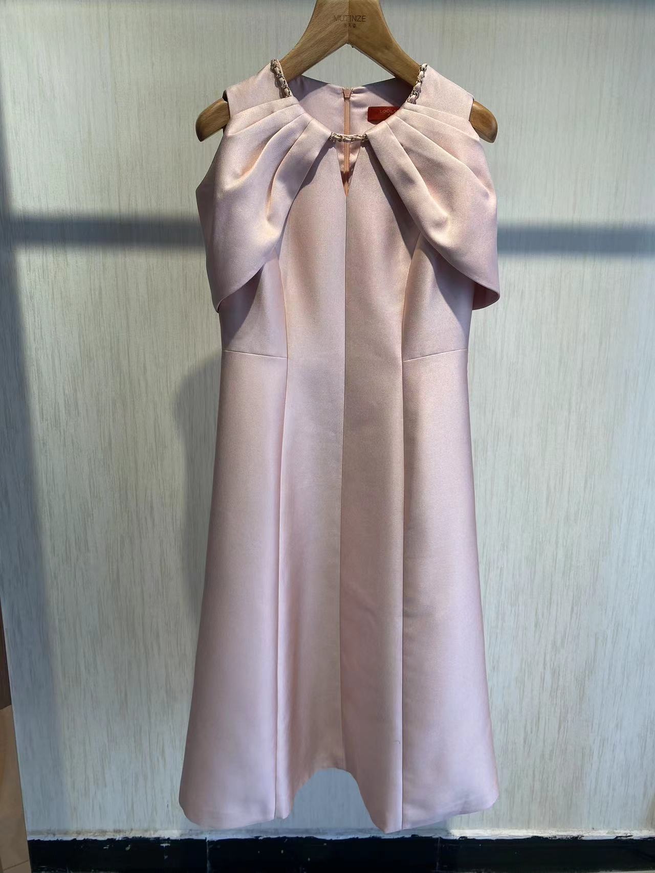 160001轻奢气质时尚玫瑰裙子喜婆婆喜妈妈装婚庆礼服新娘婚宴