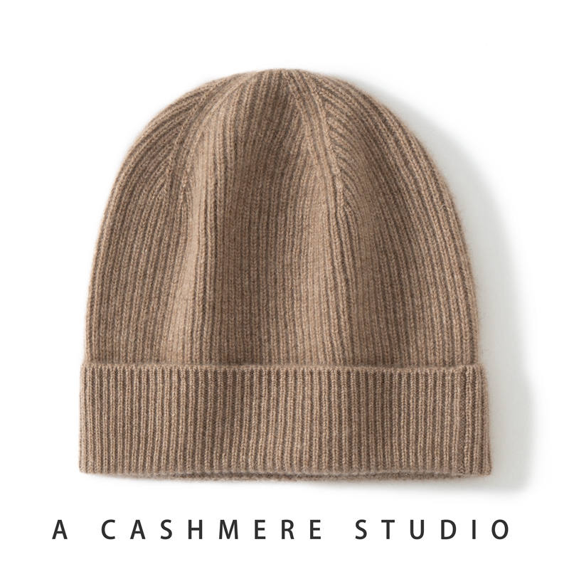 【翻边帽】100山羊绒 老钱风三股加厚帽气质