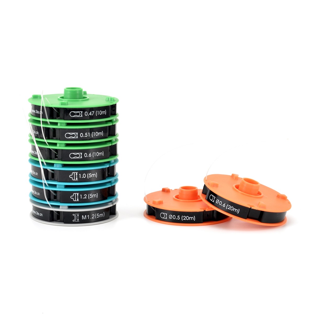 ST-016A眼镜拉丝垫丝全框鱼丝线眼镜框下丝加工(8个装）