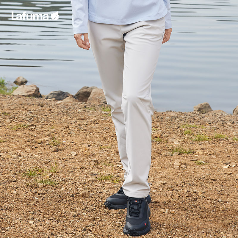 LAFUMA乐飞叶户外秋冬CORDURA耐磨防泼水女休闲软壳裤子LFPA4CL62