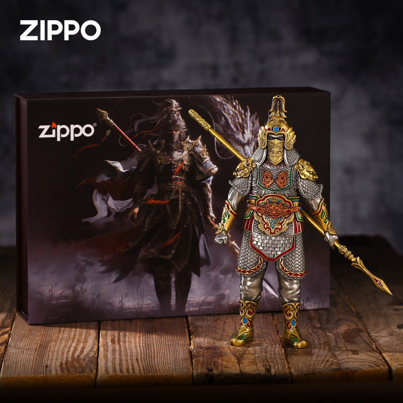 Zippo打火机【常胜将军】中国设计师款防风男士高档送礼DYJ1