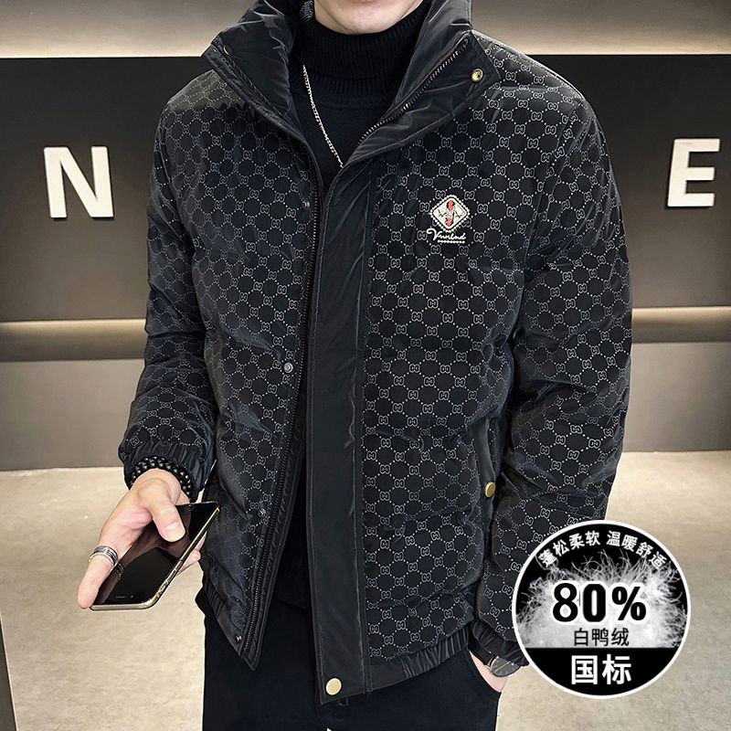 波司登高档男士白鸭绒外套冬季羽绒服男装学生帅气青少年潮流保暖