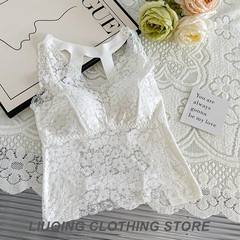 【柳青女装】长款蕾丝美背打底性感女士聚拢无痕防走光无痕薄款网红