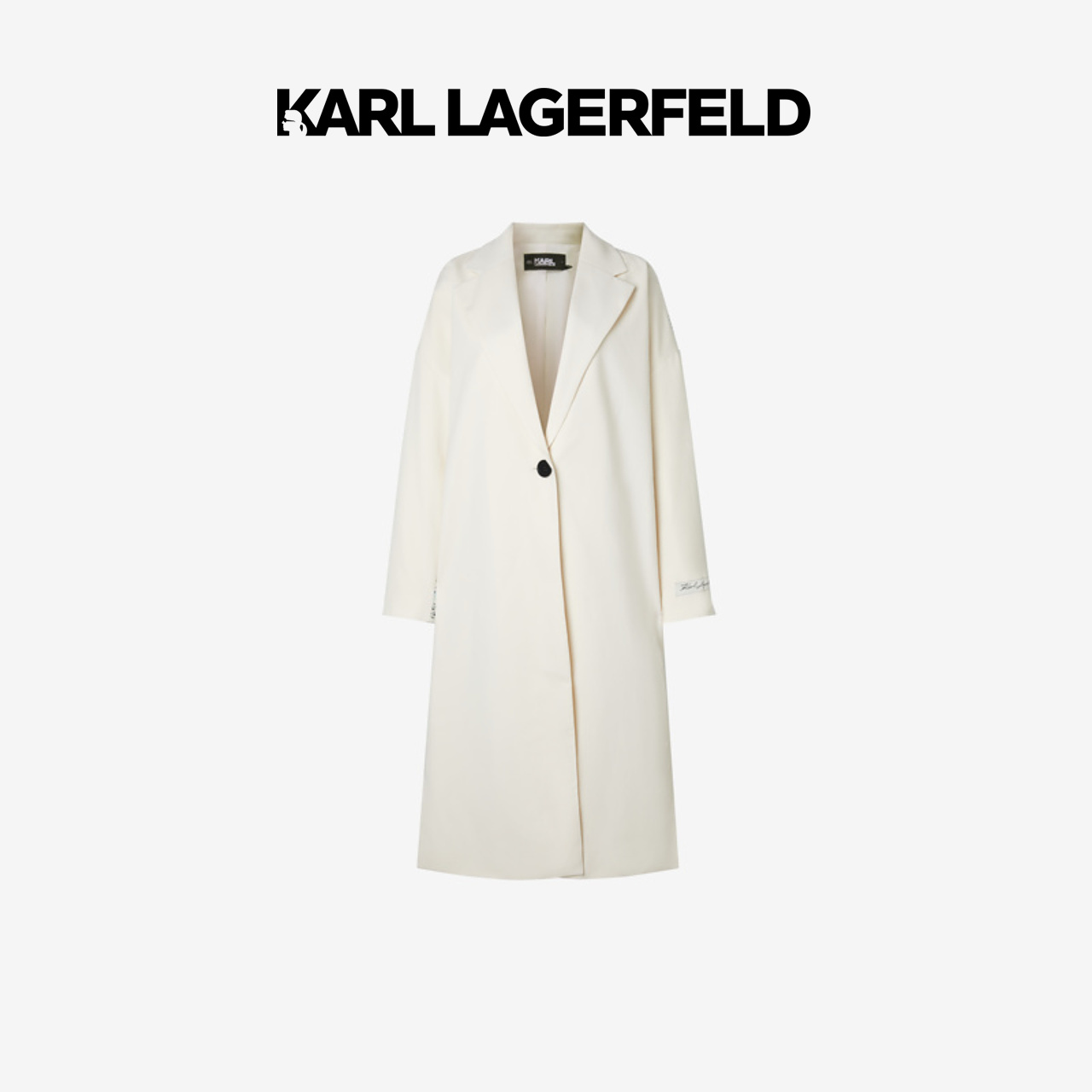 KARL LAGERFELD卡尔拉格斐2022秋冬新款大衣风衣老佛22UW1504