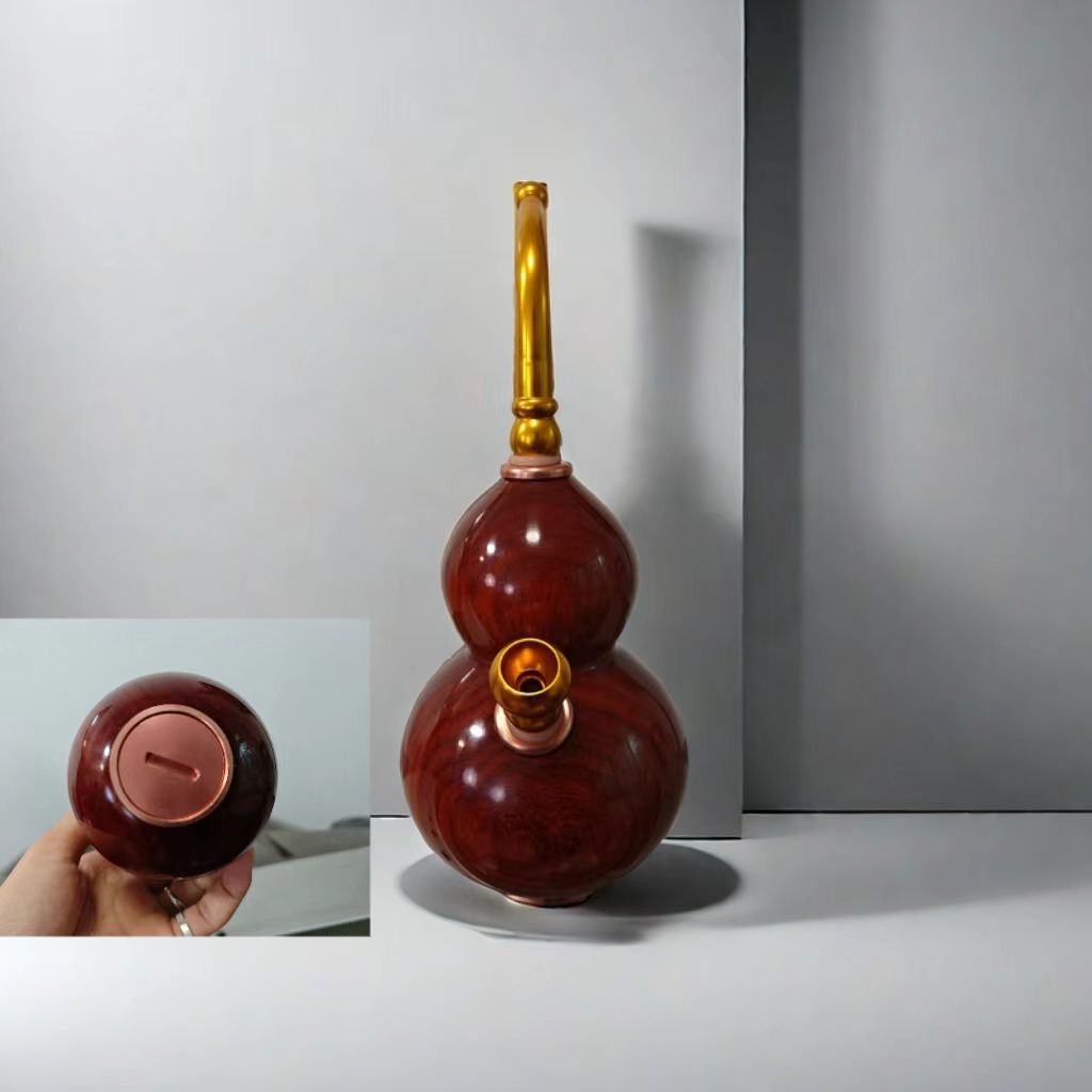 红花梨木小车载款云南特色工艺品