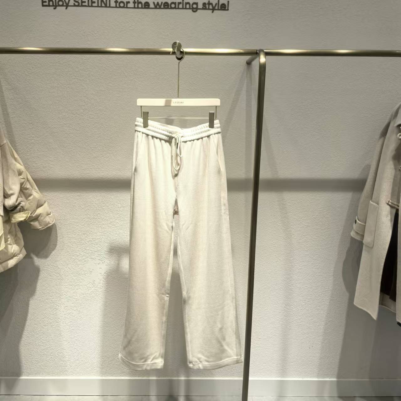 新品SIFINI/诗凡黎冬诗黎松紧裤3FA452511