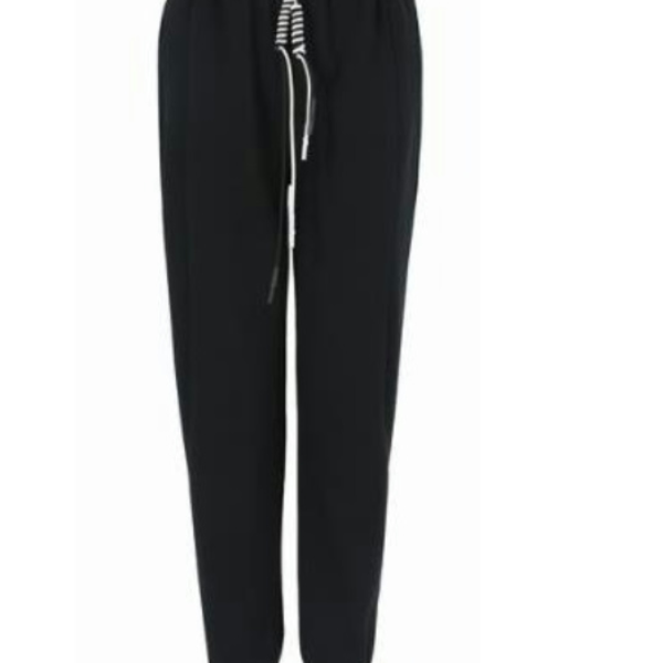 【诗语专属】卫裤女秋季韩版宽松高腰时尚束脚裤休闲长裤Y102302576