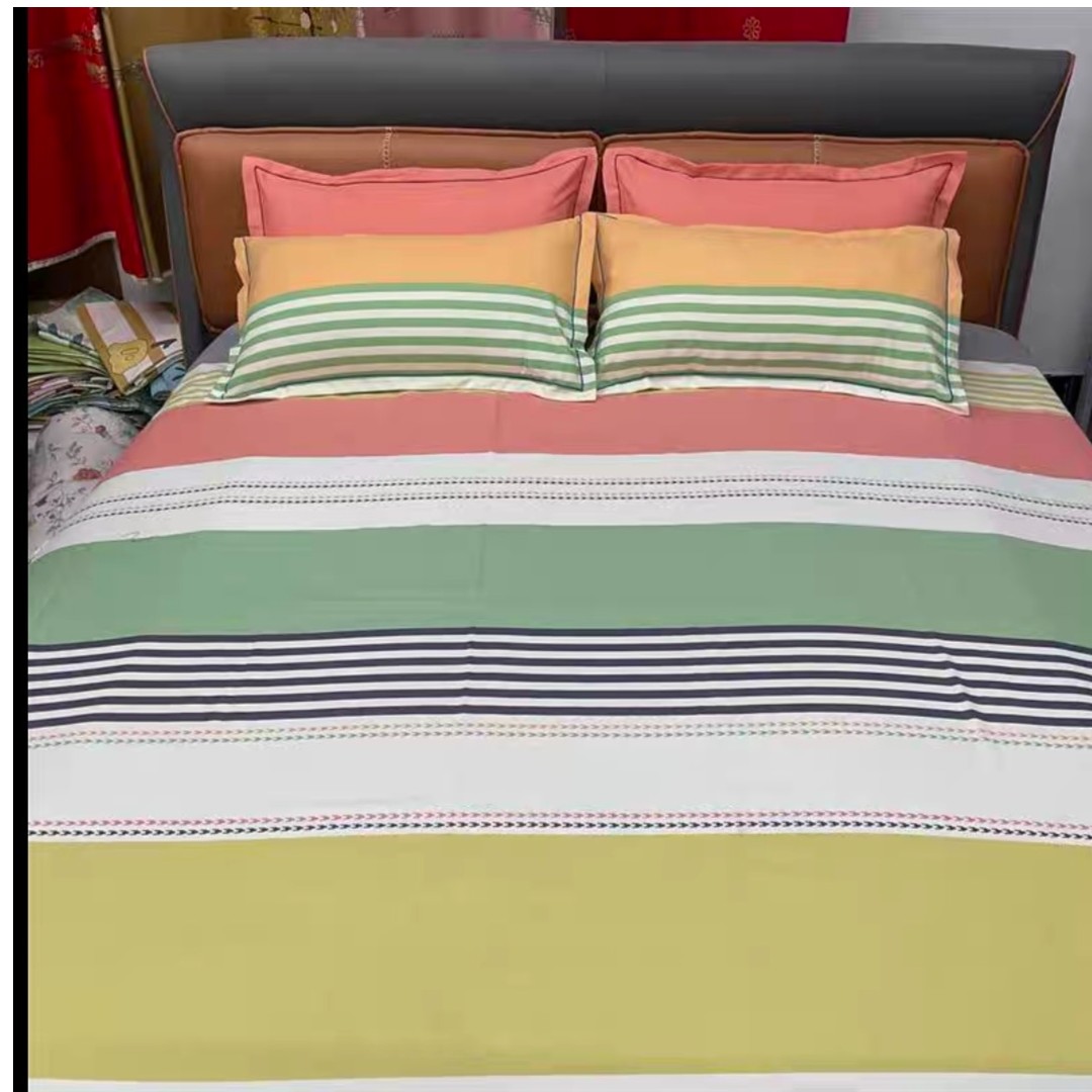 （043）【特价福利】加厚斜纹棉床单1.95*2.45米（+－5公分）绅士条