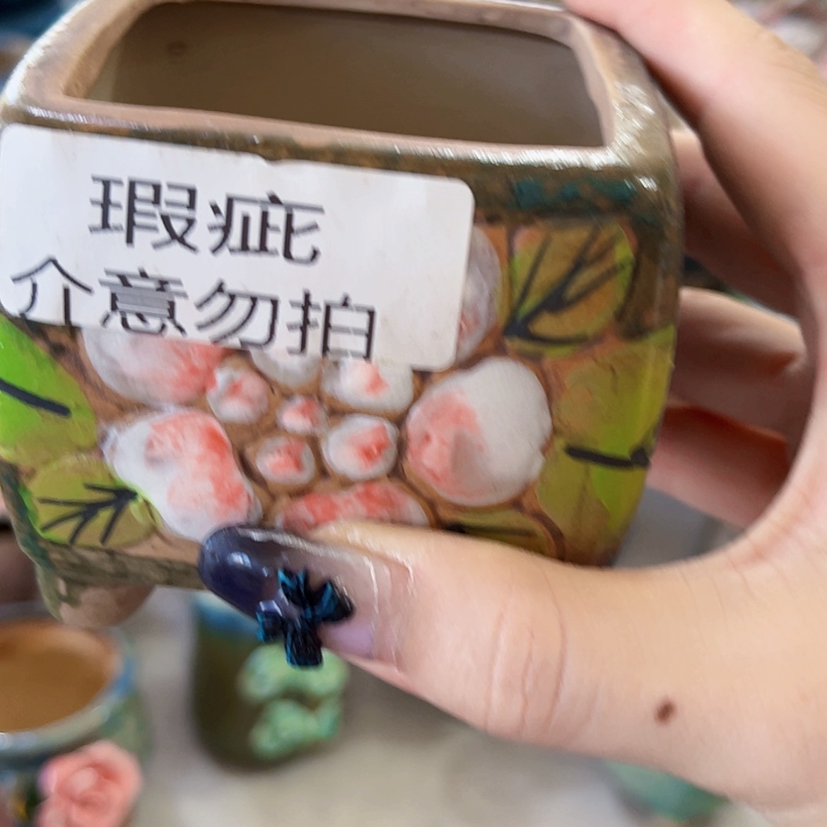 【闪购商品】红陶20CM以下墨绿