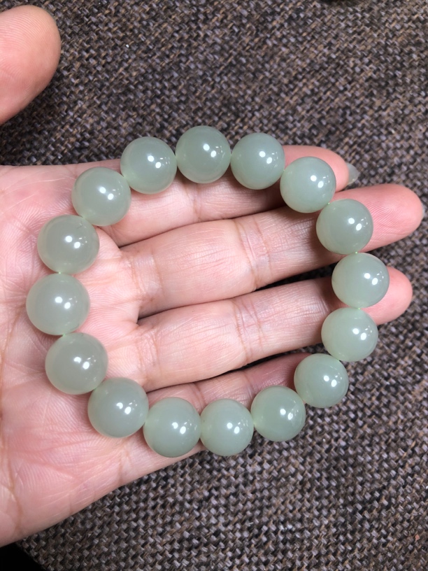 和田玉青海料清水色卡12手