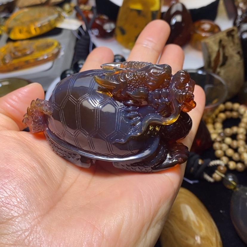 【闪购商品】琥珀手链未镶嵌时**茶