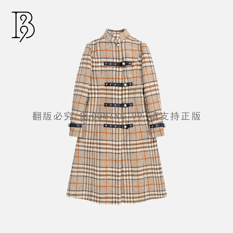 【B99官方旗舰店】女装秋冬毛呢外套WFWCA13231