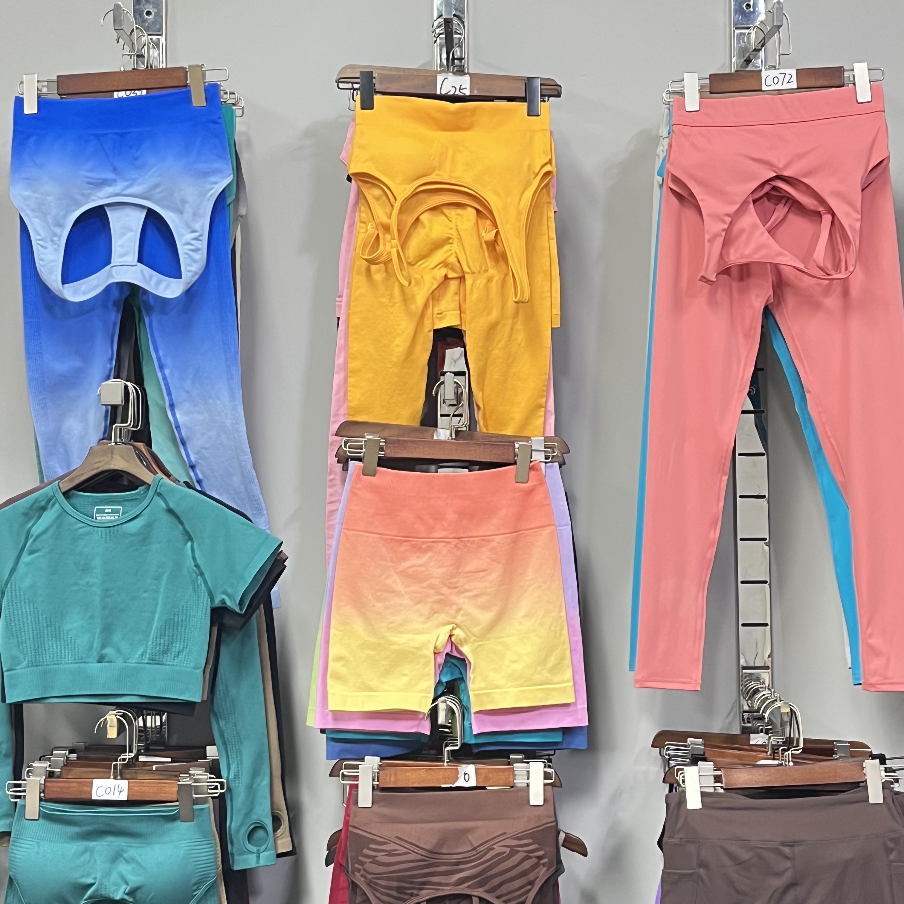 【LULU外贸孤品】（S101-S150）运动紧身速干瑜伽服套装显瘦高腰美背
