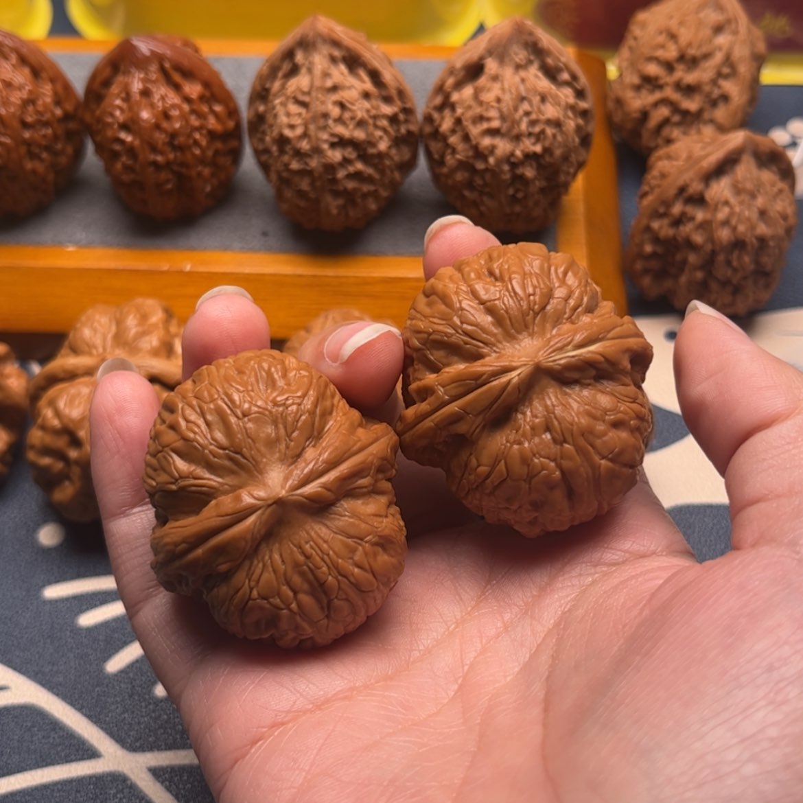 【闪购商品】文玩核桃把件账****“