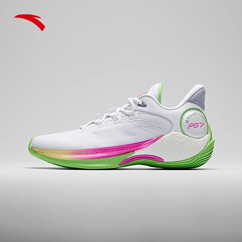 安踏速战6篮球鞋丨PG7科技男子专业篮球鞋防滑耐磨稳定支撑运动鞋