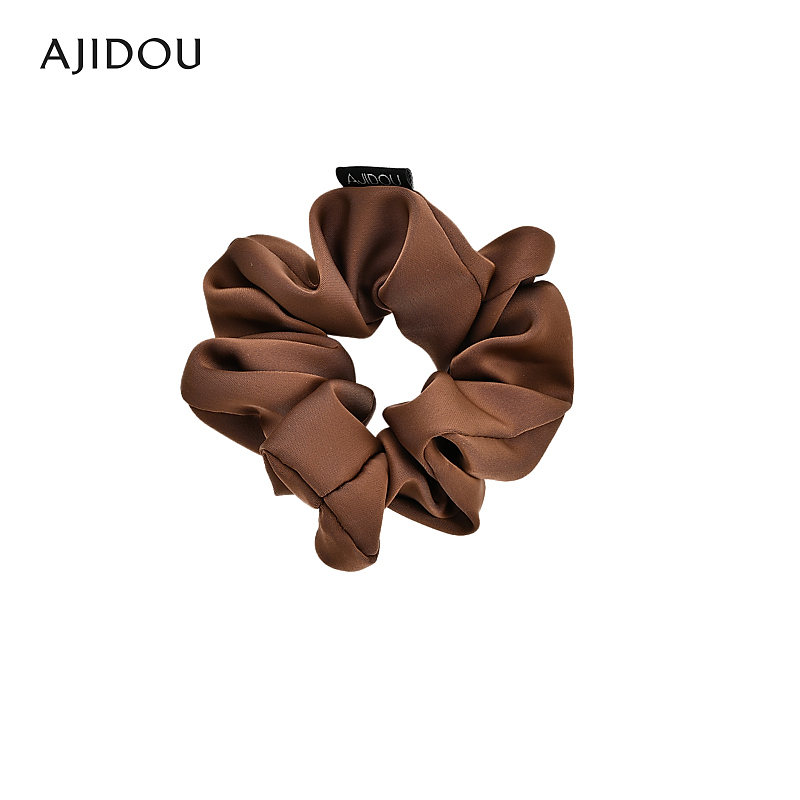 AJIDOU阿吉豆浅焙杏茶系列简约弹性发圈